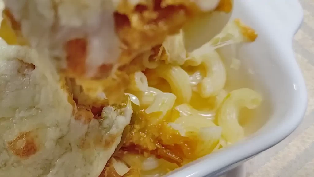 下の方のマカロニ