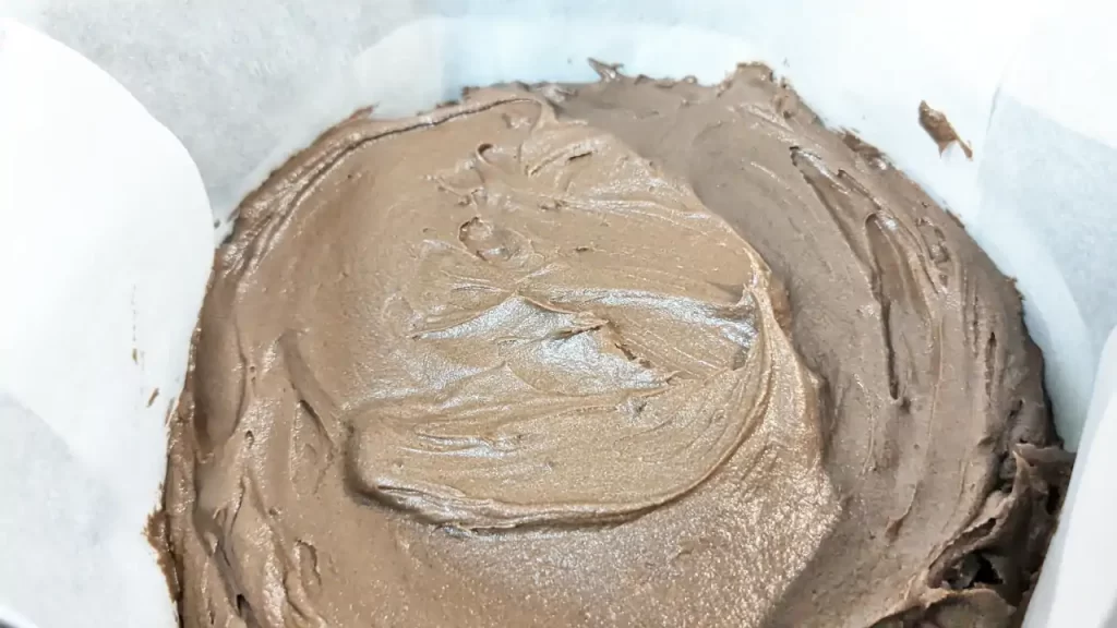 焼く直前のブラウニー