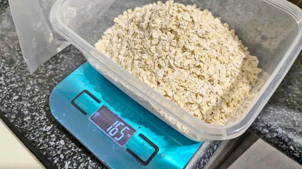 フラップジャックに使ったオートミール