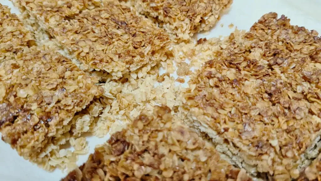 切ったらポロポロ崩れてしまったフラップジャック