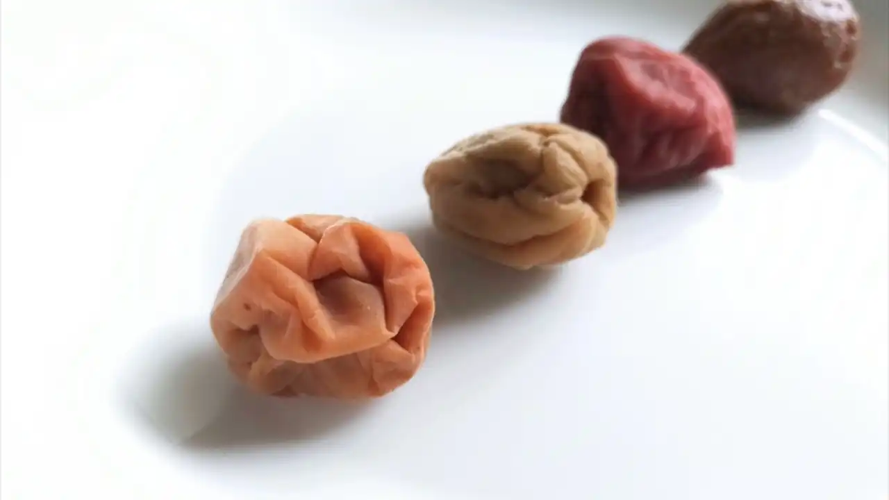 手作りの梅干し