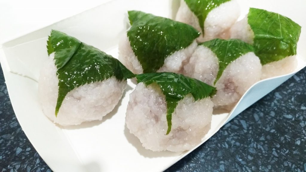 自分で作った桜餅