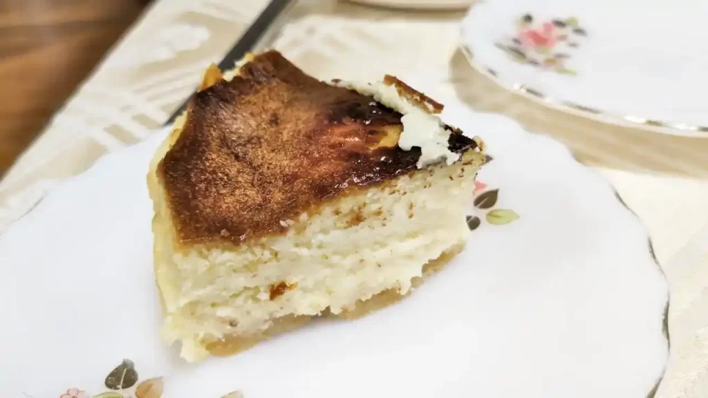 エアフライヤーで作った手作りベイクドチーズケーキ