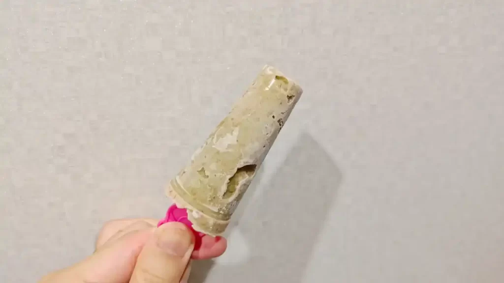 緑豆沙で作ったアイス