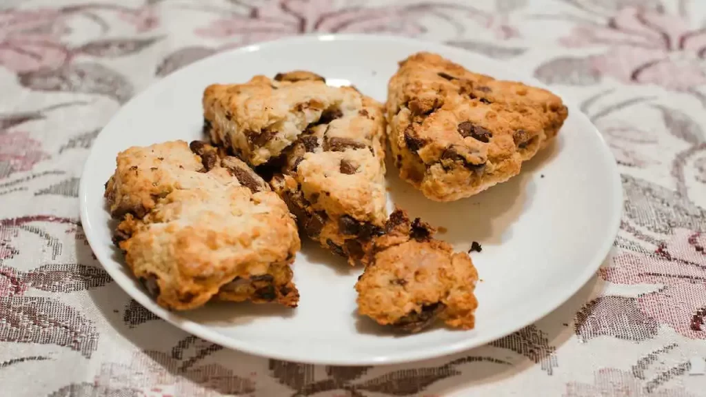 スタバ風のチョコスコーン