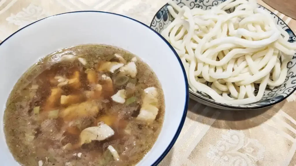 自宅で作ったつけ麺