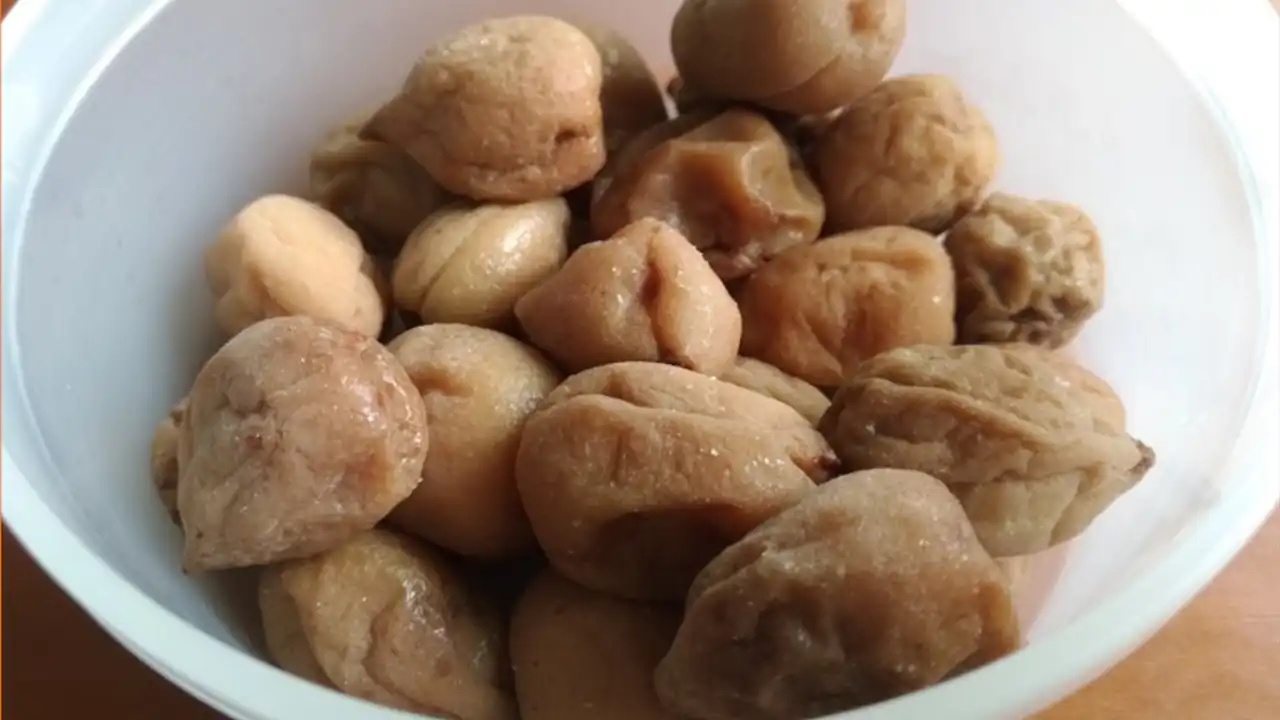 台湾で作った梅干し